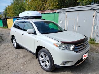 2013 Toyota Highlander II (XU40) Рестайлинг, белый, 2300000 рублей, вид 2
