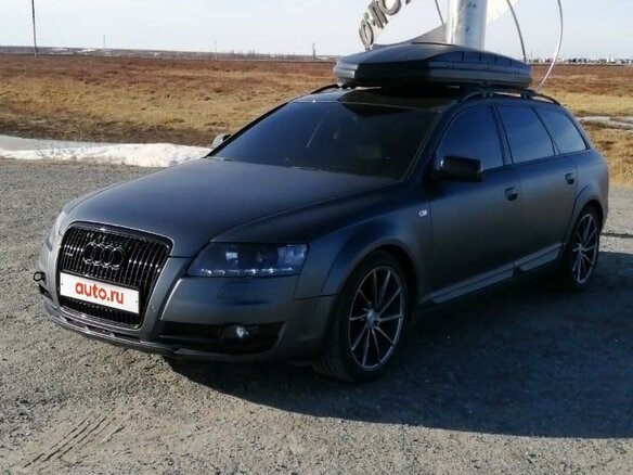 2008 Audi A6 III (C6), чёрный, 1600000 рублей
