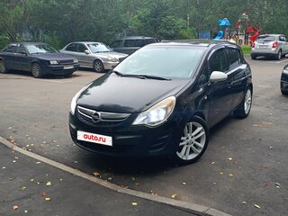 2011 Opel Corsa D Рестайлинг II, чёрный, 380000 рублей, вид 2