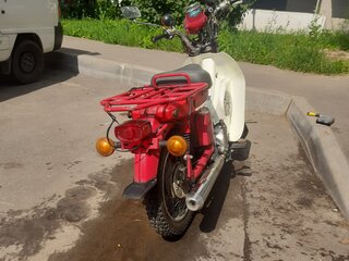 1999 Yamaha Mate, пурпурный, 105000 рублей, вид 1