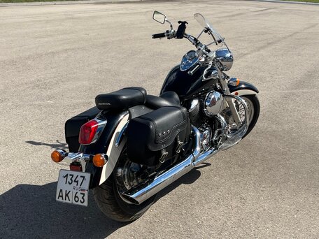 1997 Honda Shadow 750, чёрный, 430000 рублей, вид 5