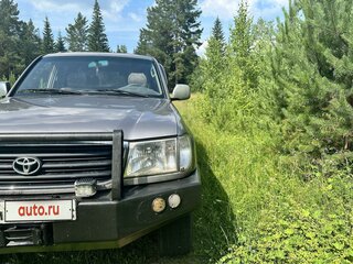 2002 Toyota Land Cruiser 105 100 Series Рестайлинг 1, серый, 2500000 рублей, вид 1