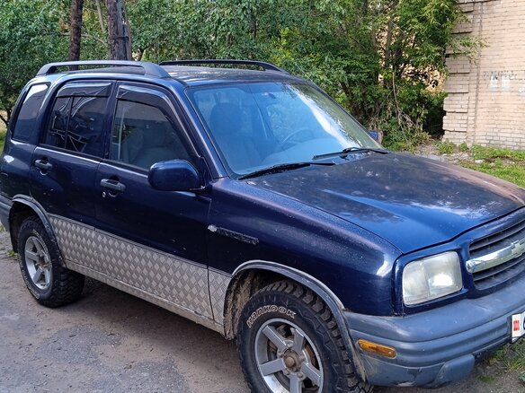 1999 Chevrolet Tracker II, синий - вид 1