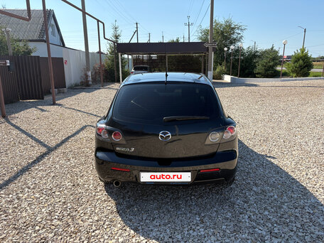 2008 Mazda 3 I (BK) Рестайлинг, чёрный, 531000 рублей, вид 5