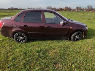 2012 Lada (ВАЗ) Granta I, пурпурный, 450000 рублей, вид 2
