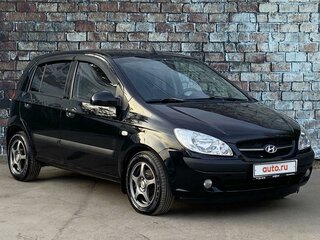 2007 Hyundai Getz I Рестайлинг, чёрный, 650000 рублей, вид 3