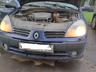 2004 Renault Symbol I Рестайлинг, синий, 160000 рублей, вид 2