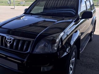 2008 Toyota Land Cruiser Prado 4-speed 120 Series Рестайлинг, чёрный, 2200000 рублей, вид 2