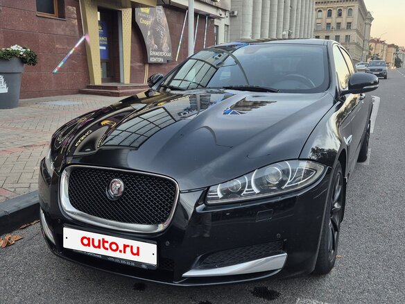 2014 Jaguar XF I Рестайлинг, чёрный, 1445000 рублей - вид 1
