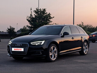 2018 Audi A4 V (B9), чёрный, 3700000 рублей, вид 2