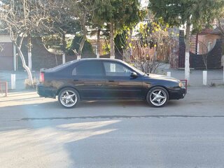 2003 Kia Spectra I Рестайлинг 1, чёрный, 270000 рублей, вид 2
