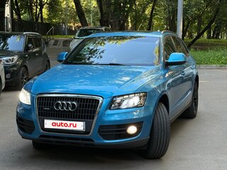2010 Audi Q5 I (8R), голубой, 1380000 рублей, вид 2
