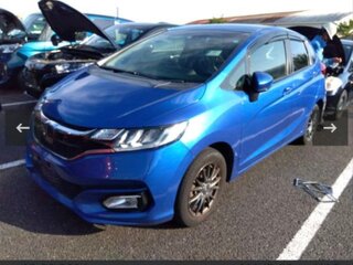2017 Honda Fit III, синий, 1300000 рублей, вид 1