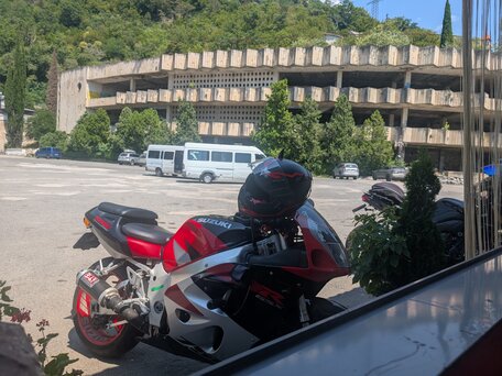 1997 Suzuki GSX-R 750, красный, 330000 рублей, вид 1