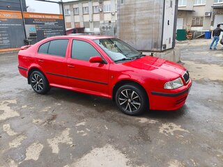 2008 Skoda Octavia I (A4) Рестайлинг, красный, 670000 рублей, вид 3