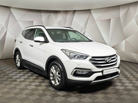 2016 Hyundai Santa Fe III Рестайлинг, белый, 2099000 рублей, вид 3