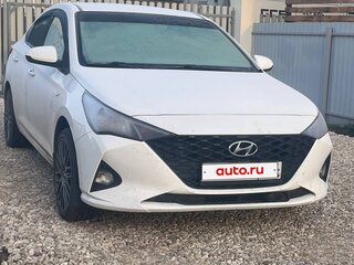 2021 Hyundai Solaris II Рестайлинг, белый, 1500000 рублей, вид 4