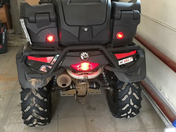 2012 BRP Can-Am Outlander MAX 650, жёлтый, 700000 рублей