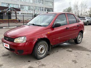 2005 Lada (ВАЗ) Kalina I, красный, 120000 рублей, вид 1