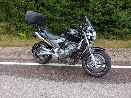 2003 Honda CB 600F Hornet, чёрный, 400000 рублей, вид 1
