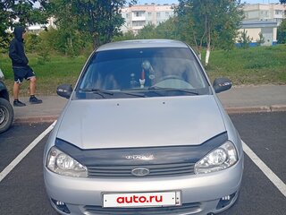 2007 Lada (ВАЗ) Kalina I, серебристый, 350000 рублей, вид 1