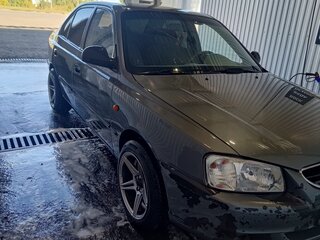 2008 Hyundai Accent ТагАЗ II, серый, 390000 рублей, вид 1