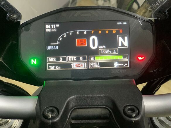 2019 Ducati Monster 821, чёрный - вид 22