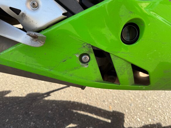 2013 Kawasaki ER-4F (Ninja 400R), зелёный, 450000 рублей - вид 13