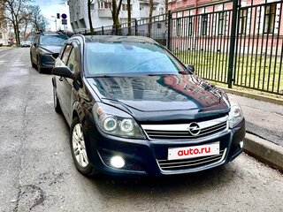 2008 Opel Astra H Рестайлинг, чёрный, 500000 рублей, вид 1
