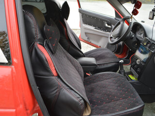 2012 Lada (ВАЗ) Priora I, красный, 420000 рублей, вид 4