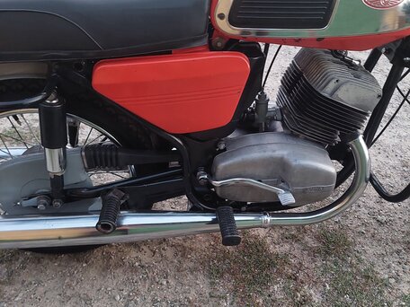1979 Jawa 350/634, красный, 250000 рублей, вид 2
