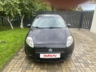 2007 Fiat Punto III Grande Punto, чёрный, 405000 рублей, вид 1