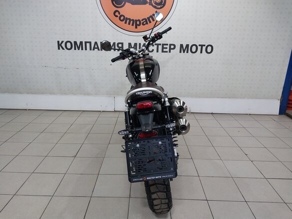 2024 Triumph Scrambler, чёрный, 1349000 рублей - вид 3