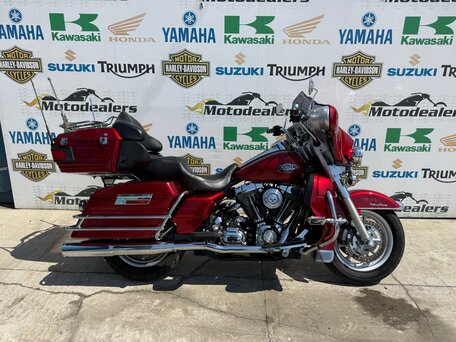 2008 Harley-Davidson Electra Glide, красный, 690000 рублей, вид 1