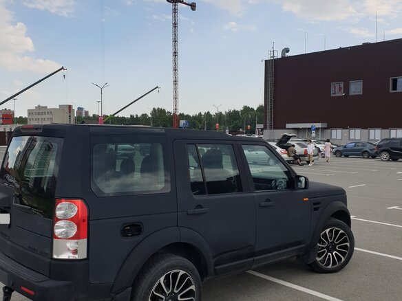2008 Land Rover Discovery III, чёрный, 875000 рублей - вид 4