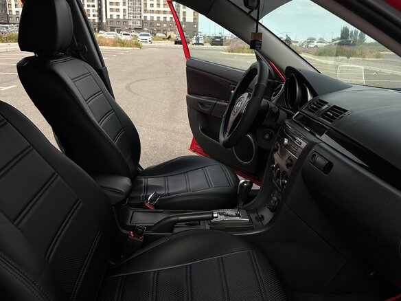 2007 Mazda 3 I (BK) Рестайлинг, красный, 690000 рублей - вид 5