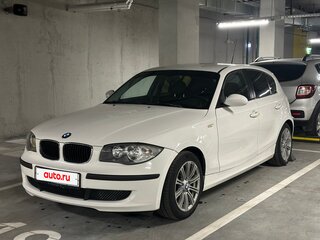 2009 BMW 1 серии 116i I (E81/E82/E87/E88) Рестайлинг, белый, 750000 рублей, вид 5