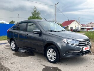 2019 Lada (ВАЗ) Granta I Рестайлинг, синий, 780000 рублей, вид 3