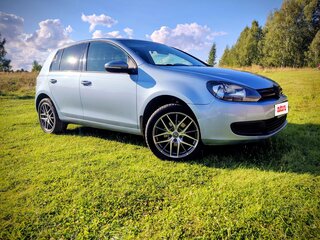 2011 Volkswagen Golf VI, голубой, 690000 рублей, вид 2