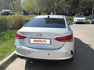2021 Hyundai Solaris II Рестайлинг, серый, 1490000 рублей, вид 3