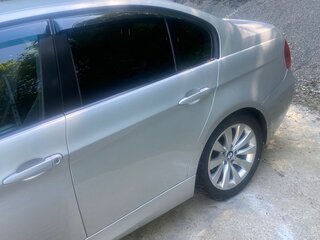 2008 BMW 3 серии 320i V (E90/E91/E92/E93), серебристый, 1350000 рублей, вид 5