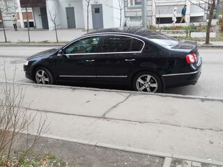 2009 Volkswagen Passat B6, чёрный, 720000 рублей, вид 2