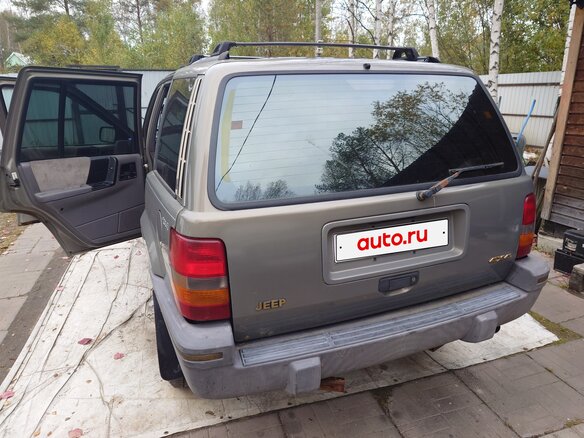 1995 Jeep Grand Cherokee I (ZJ), серый, 385000 рублей - вид 15
