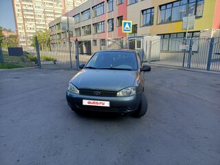 2008 Lada (ВАЗ) Kalina I, серый, 160000 рублей, вид 2
