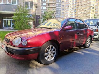 1998 Toyota Corolla VIII (E110), красный, 395000 рублей, вид 1