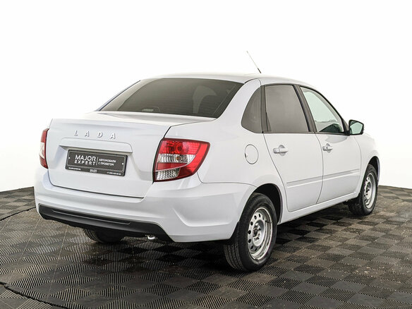 2024 Lada (ВАЗ) Granta I Рестайлинг, белый, 655000 рублей - вид 4