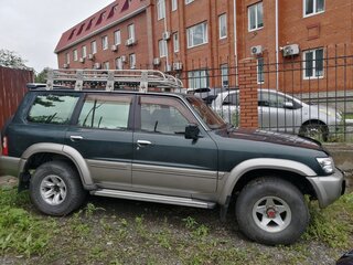 1997 Nissan Safari V (Y61), зелёный, 1800000 рублей, вид 3