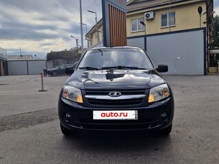 2013 Lada (ВАЗ) Granta I, чёрный, 500000 рублей, вид 1