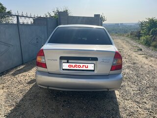 2005 Hyundai Accent ТагАЗ II, серебристый, 530000 рублей, вид 5