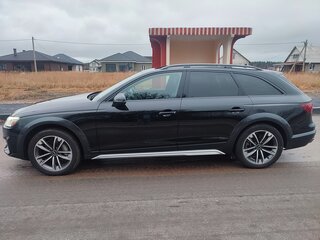 2022 Audi A4 allroad 45 TFSI V (B9) Рестайлинг, чёрный, 4500000 рублей, вид 4